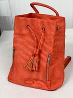 Modalu Lulu Backpack - Vintage oranje rugtas rugzak dames, 30 tot 45 cm, 25 tot 40 cm, Ophalen of Verzenden, Zo goed als nieuw