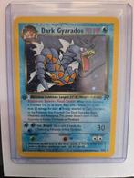 Dark Gyarados – Team Rocket 1st Edition, Hobby en Vrije tijd, Ophalen, Zo goed als nieuw, Losse kaart, Foil