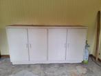 GRATIS houten kast voor garage, Huis en Inrichting, Met deur(en), 150 tot 200 cm, 100 tot 150 cm, Gebruikt