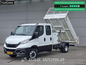 Iveco Daily 35C16 Kipper met Kist Dubbel Cabine Dubbellucht  beschikbaar voor biedingen