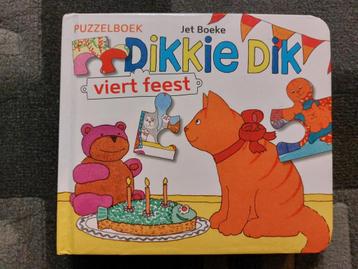 Dikkie Dik - Puzzelboek (Dikkie Dik viert feest) beschikbaar voor biedingen