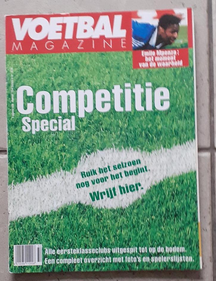 FOOTBALL ; guide du championnat Belgique ,Espagne,Portugal, Collections, Articles de Sport & Football, Utilisé, Livre ou Revue