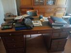 Bureau + wandkast, Antiek en Kunst, Ophalen