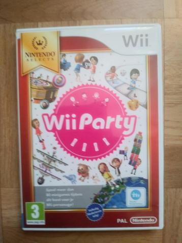 Wii party spel, compleet met boekje beschikbaar voor biedingen