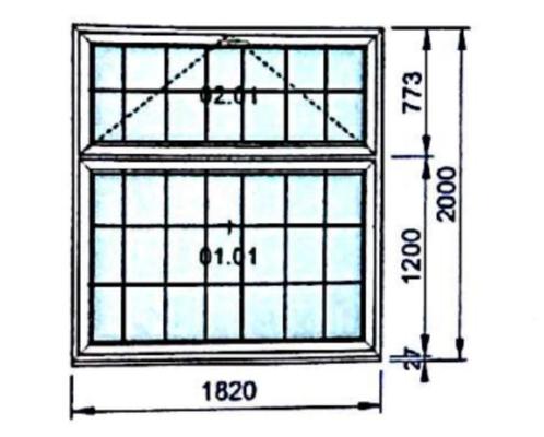 Groot wit raam met dubbel glas, Doe-het-zelf en Bouw, Glas en Ramen, Zo goed als nieuw, Gevelraam of Ruit, 160 cm of meer, 160 cm of meer