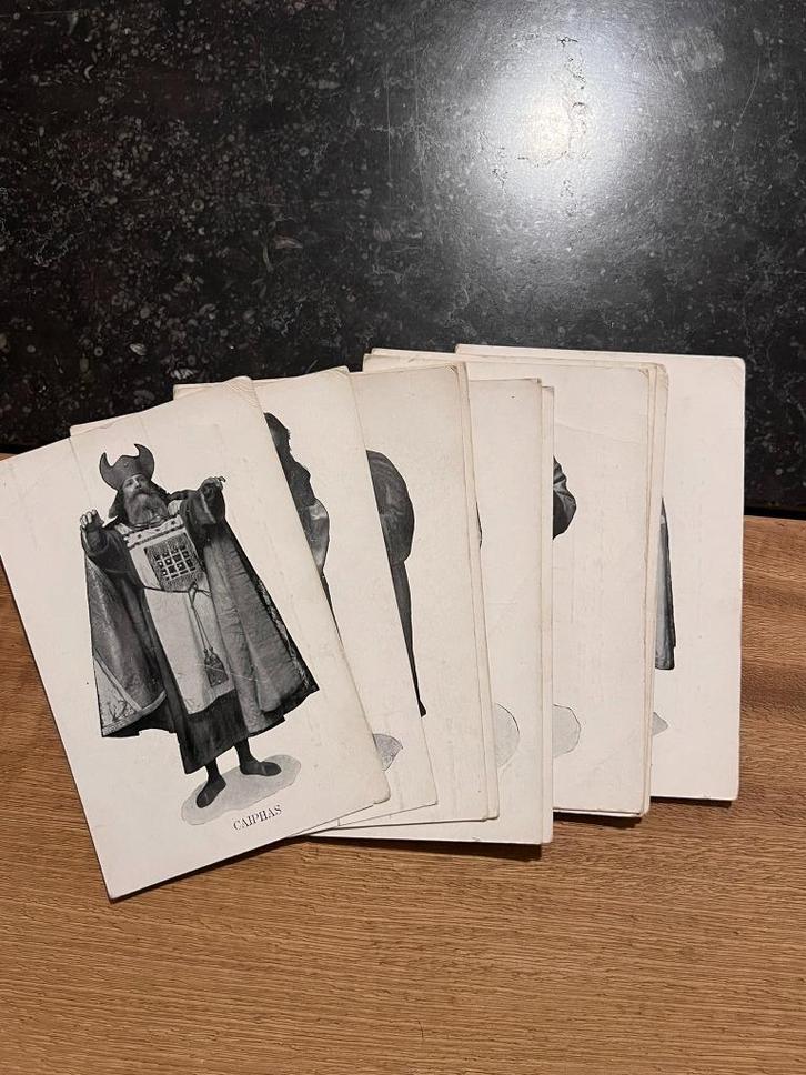 11 postkaarten Passiespelen van Aelst - ongebruikt 1910, Verzamelen, Postkaarten | België, Ongelopen, Voor 1920, Ophalen of Verzenden