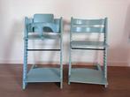 Tripp Trapp Stokke Aqua Blue, Enlèvement, Utilisé, Chaise évolutive