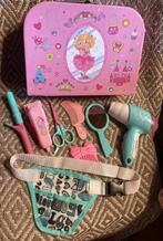 Prinsessen koffertje met kappersspullen, Kinderen en Baby's, Ophalen of Verzenden, Zo goed als nieuw, Ontdekken, Met geluid