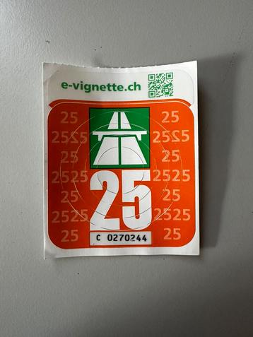 Vignette suisse 2025