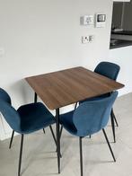 tafel met 4 stoelen, Huis en Inrichting, Tafels | Eettafels, Ophalen