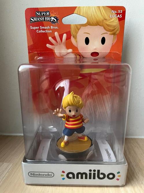 Amiibo Lucas N53 (Super Smash Bros.), Consoles de jeu & Jeux vidéo, Jeux | Nintendo Switch, Neuf, Enlèvement ou Envoi