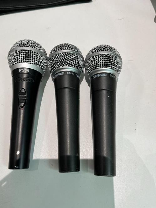 shure micros, Musique & Instruments, Microphones, Comme neuf, Micro studio, Enlèvement