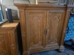 Franse eiken dressoir +kast, Huis en Inrichting, Ophalen of Verzenden