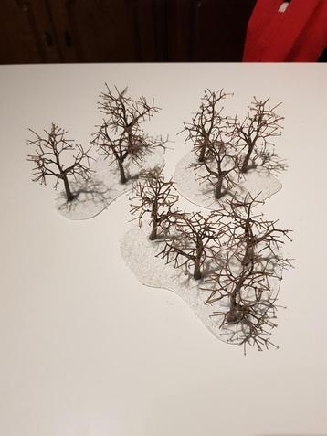 décor de table : arbres nus avec bases, 3 pièces, Enlèvement ou Envoi, Comme neuf, Autres types