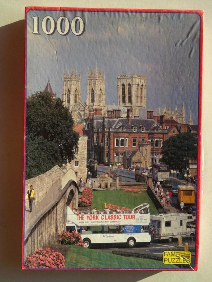 Puzzel 1000 st North Yorkshire 4 + 1 gratis, Hobby en Vrije tijd, Denksport en Puzzels, Zo goed als nieuw, Legpuzzel, 500 t/m 1500 stukjes