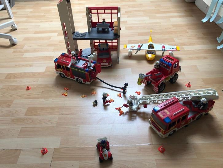 playmobil pompier, Enfants & Bébés, Jouets | Playmobil, Neuf, Ensemble complet, Enlèvement