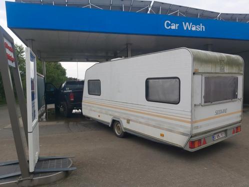 Knaus Sudwind, Caravans en Kamperen, Caravans, Particulier, tot en met 4, 750 - 1000 kg, Knaus, 6 tot 7 meter, Hefdak, Kachel