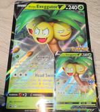 Alolan exeggutor V promo’s groot en normaal samen, Ophalen, Nieuw, Meerdere kaarten, Foil