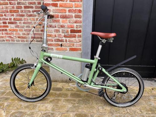 Ahooga elektrische plooifiets, Fietsen en Brommers, Elektrische fietsen, Gebruikt, Overige merken, 30 tot 50 km per accu, Ophalen