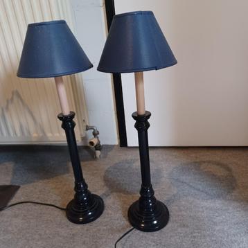 lampadaires, Huis en Inrichting, Gebruikt, Blauw, Vierkant, Ophalen of Verzenden