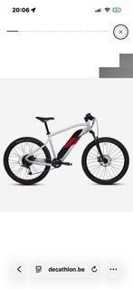 Vélo VTT électrique - E-ST 100 Blanc Rouge taille L Neuf, Vélos & Vélomoteurs, Enlèvement ou Envoi, Neuf