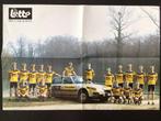 Wielerposter 1984 team lotto tonissteiner. Pecotex  mavic, Verzenden, Zo goed als nieuw