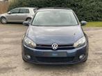 VW GOLF 6 AUTOMAAT 2010 150DKM BENZINE GEKEURD&GARANTIE, Auto's, Stof, Zwart, Blauw, 5 zetels