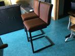 2 magnifiques tabourets de bar, Maison & Meubles, Tabourets de bar, Enlèvement, Cuir