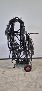 Ideal 2span LeatherTech mentuig Full, Dieren en Toebehoren, Paarden en Pony's | Hoofdstellen en Tuigage, Webshop@voskamphall.nl