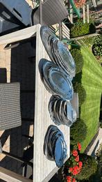 Inox schotels, Huis en Inrichting, Ophalen, Gebruikt