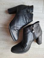 Bottines en cuir noires - P.I.U.R.E. - taille 41, Enlèvement ou Envoi, Boots et Botinnes, Piure, Porté