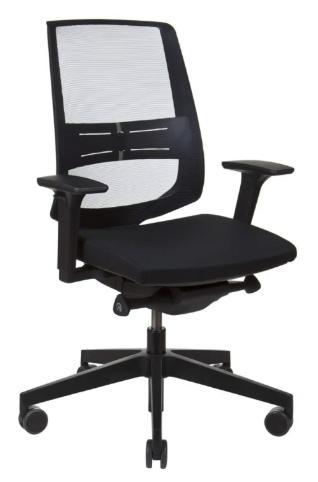 Ergonomische kantoorstoel light up   OP=OP, Huis en Inrichting, Bureaustoelen, Nieuw, Bureaustoel, Zwart, Ergonomisch, Ophalen