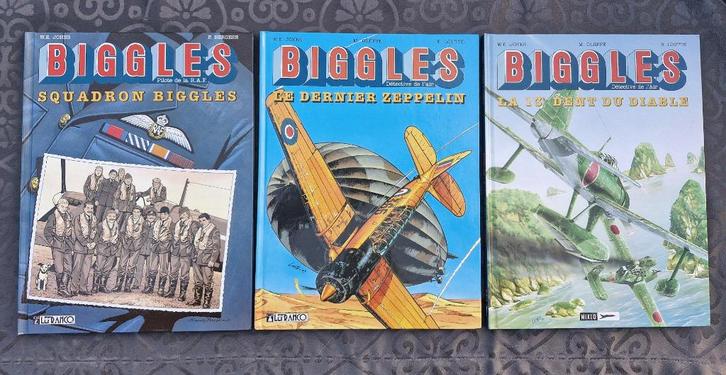 Biggles, pilote de la R.A.F., Livres, BD, Comme neuf, Plusieurs BD, Enlèvement ou Envoi