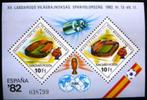 Hongarije	WK voetbal  82, Postzegels en Munten, Ophalen of Verzenden, Postfris, Sport
