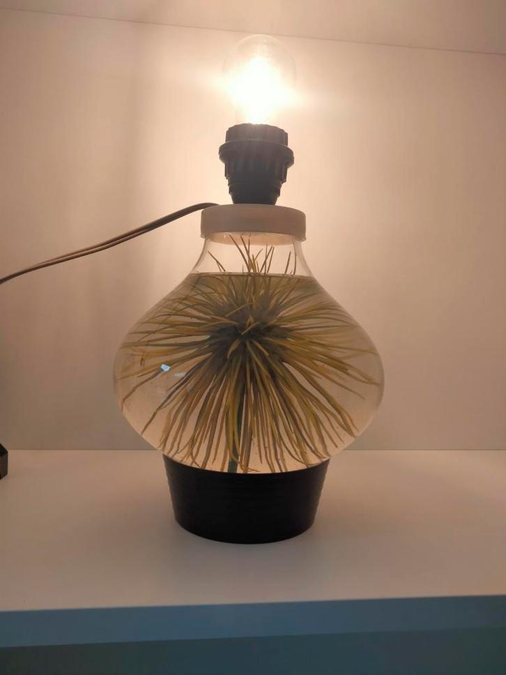 1970s vintage design lamp tafelmodel, Huis en Inrichting, Lampen | Tafellampen, Zo goed als nieuw, Kunststof, Ophalen