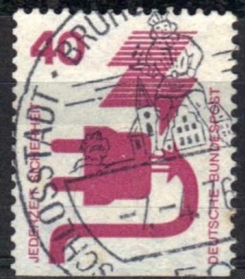 Duitsland Bundespost 1972-1973 - Yvert 575c - Ongevalle (ST)