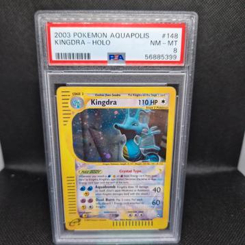 Kingdra Holo Aquapolis PSA 8 beschikbaar voor biedingen