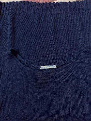 Sarah Pacini lange donkerblauwe mesh top, S/M beschikbaar voor biedingen