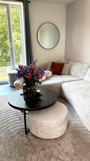 Salontafel + poef set van 2 beschikbaar voor biedingen