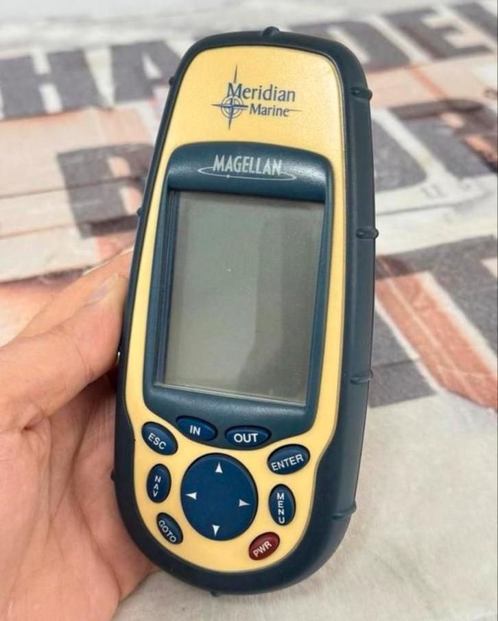 Magellan Meridian Gold Marine GPS Hiking Navi computer, Sport en Fitness, Bergsport en Wandelen, Zo goed als nieuw, Navigatie of Gps
