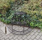 Oud kruiden-bloemenrek in smeedstaal, Tuin en Terras, Ophalen, Tuin, Gebruikt, 100 cm of meer