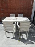 Houten tuinmeubels, Ophalen, Gebruikt, Teakhout