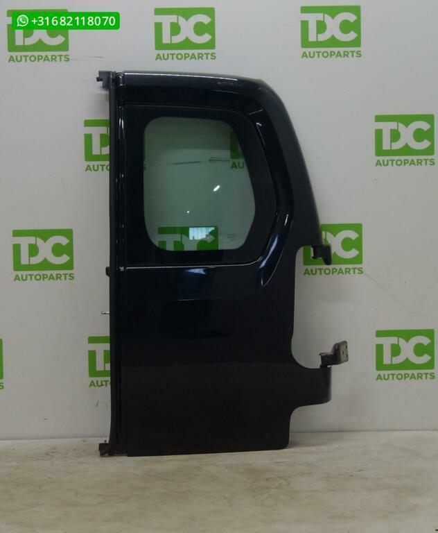 Peugeot Partner Achterdeur rechts met ruit zwart, Auto-onderdelen, Carrosserie, Deur, Peugeot, Achter, Rechts, Gebruikt, Ophalen of Verzenden