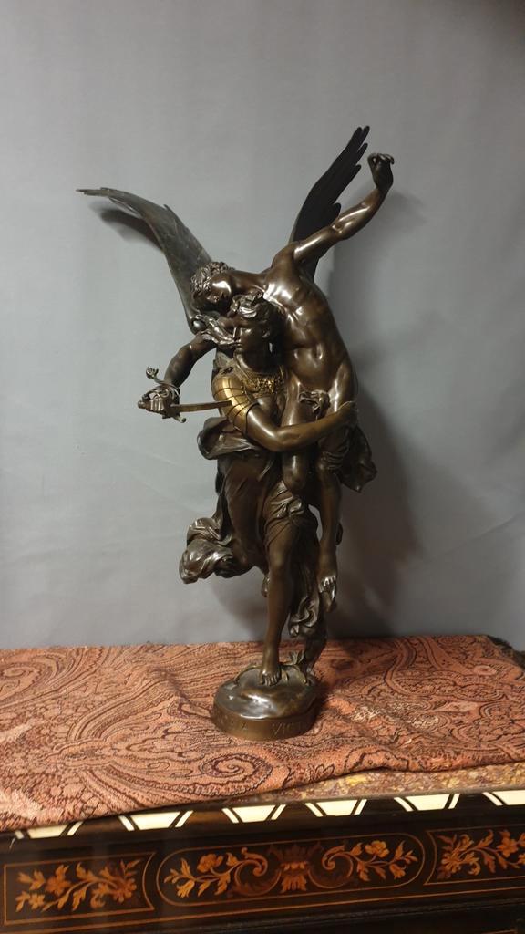 Gezocht aparte antiek bronzen of marmeren beelden, Antiek en Kunst, Antiek | Brons en Koper, Ophalen