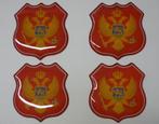 3D Montenegro gel vlag stickers UV-bestendig, Envoi, Neuf, Autres types