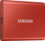 Samsung T7 Portable externe SSD 2TB Rood, Informatique & Logiciels, Comme neuf, Samsung, 2TB, Enlèvement