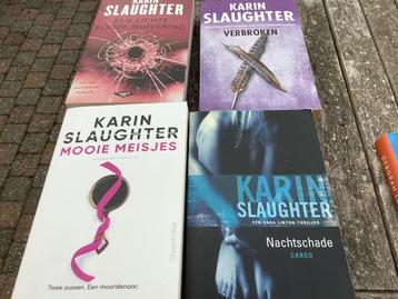 Karin Slaughter:4 prachtige thrillers !  beschikbaar voor biedingen