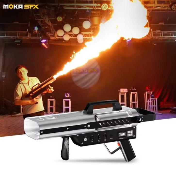 Vlammenwerper Voor (Muziek) Evenementen. Tentoonstellingen., Muziek en Instrumenten, Licht en Laser, Nieuw, Verzenden