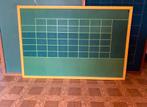 Schoolbord met rasterindeling, Diversen, Schoolborden, Ophalen, Zo goed als nieuw