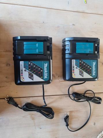 4 nieuwe Makita opladers  beschikbaar voor biedingen